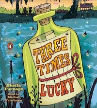 Enlarge image Cover: Three Times Lucky - Penguin Audio