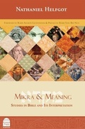Cover: Mikra & Meaning - Koren Publishers