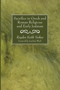 Cover: Sacrifice in Greek and Roman Religions and Early Judaism - Wipf & Stock Publishers