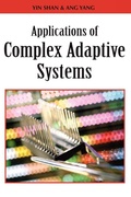Cover: Applications of Complex Adaptive Systems - IGI Publishing
