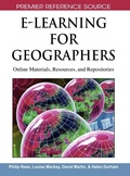 Cover: E-Learning for Geographers - Information Science Reference