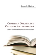Cover: Christian Origins and Cultural Anthropology - Wipf & Stock Publishers