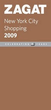 Cover: Zagat New York City Shopping 2009 - Zagat Survey