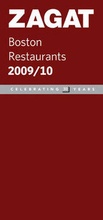 Cover: Boston Restaurants 2009/10 - Zagat Survey