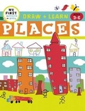Cover: Draw + Learn: Places - Blue Apple Books