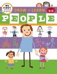 Enlarge image Cover: Draw + Learn: People - Blue Apple Books