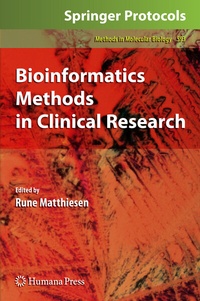 Abbildung von: Bioinformatics Methods in Clinical Research - Humana Press Inc.