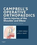 Cover: Campbell's Operative Orthopaedics: Sports Injuries of the Shoulder and Elbow E-Book - Mosby