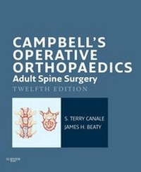 Abbildung von: Campbell's Operative Orthopaedics: Adult Spine Surgery E-Book - Mosby