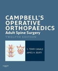 Cover: Campbell's Operative Orthopaedics: Adult Spine Surgery E-Book - Mosby