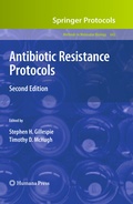 Cover: Antibiotic Resistance Protocols - Humana