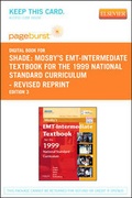 Cover: Mosby's EMT- Intermediate Textbook for the 1999 National Standard Curriculum, Revised Reprint - Pageburst E-Book on Vitalsource (Retail Access Card) - Mosby