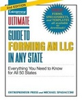 Cover: Ultimate Guide to Forming an LLC in Any State, Second Edition - Entrepreneur Press