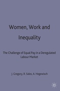 Cover: Women, Work and Inequality - Palgrave Macmillan