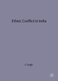 Cover: Ethnic Conflict in India - Palgrave Macmillan