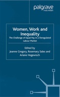 Cover: Women, Work and Inequality - Palgrave Macmillan