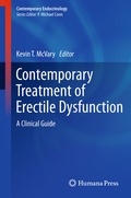 Cover: Contemporary Treatment of Erectile Dysfunction - Humana Press Inc.