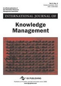 Enlarge image Cover: International Journal of Knowledge Management - IGI Publishing
