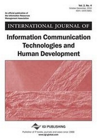 Enlarge image Cover: International Journal of Information Communication Technologies and Human Development - IGI Publishing