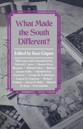 Cover: What Made the South Different? - University Press of Mississippi