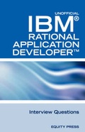 Cover: IBM Rational Application Developer Interview Questions - Equity Press