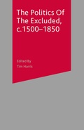 Cover: The Politics of the Excluded, c. 1500-1850 - Red Globe Press