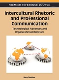 Cover: Intercultural Rhetoric and Professional Communication - Business Science Reference