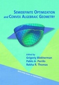 Cover: Semidefinite Optimization and Convex Algebraic Geometry - Society for Industrial and Applied Mathematics (SIAM)