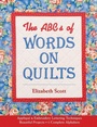 Cover: ABCs of Words on Quilts - C&T Publishing