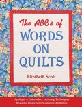 Cover: ABCs of Words on Quilts - C&T Publishing