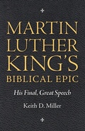 Cover: Martin Luther King's Biblical Epic - University Press of Mississippi