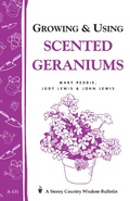 Cover: Growing & Using Scented Geraniums - Storey Publishing, LLC