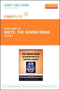 Enlarge image Cover: Nolte's the Human Brain - Elsevier eBook on Vitalsource (Retail Access Card) - Mosby