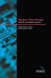 Enlarge image Cover: Modern Filter Design - SciTech Publishing Inc
