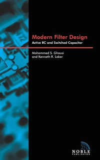 Enlarge image Cover: Modern Filter Design - SciTech Publishing Inc