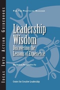 Cover: Leadership Wisdom - Centre for Creative Leadership