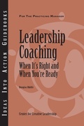 Cover: Leadership Coaching - Centre for Creative Leadership