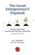 Cover: The Social Entrepreneur's Playbook, Expanded Edition - Wharton Digital Press