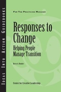 Cover: Responses to Change - Centre for Creative Leadership