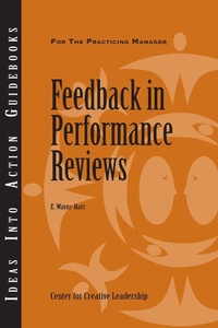 Enlarge image Cover: Feedback in Performance Reviews - Centre for Creative Leadership