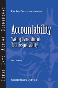 Enlarge image Cover: Accountability - Center for Creative Leadership