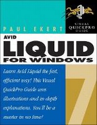 Abbildung von: Avid Liquid 7 for Windows - Peachpit Press Publications