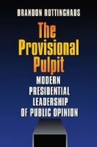 Enlarge image Cover: The Provisional Pulpit - Texas A & M University Press