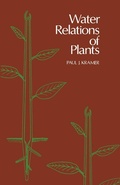 Cover: Water Relations of Plants - Academic Press