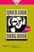 Cover: Quick Look Drug Book 2011 - Lippincott Williams and Wilkins