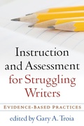 Cover: Instruction and Assessment for Struggling Writers - The Guilford Press
