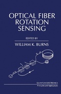 Cover: Optical Fiber Rotation Sensing - Academic Press