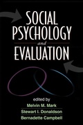 Cover: Social Psychology and Evaluation - Guilford Publications