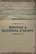 Cover: Writing a National Colony - Cambria Press