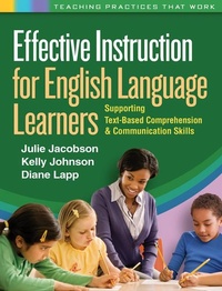 Enlarge image Cover: Effective Instruction for English Language Learners - Guilford Publications